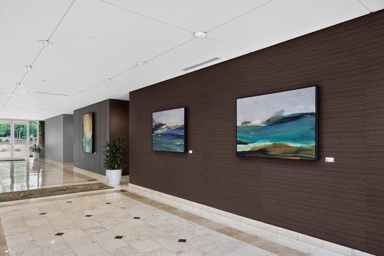 Abstract Lobby Art