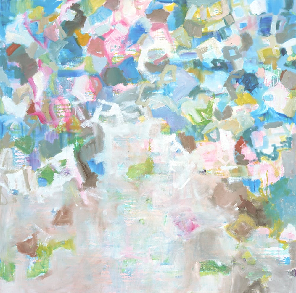 Nedret_Andre_Along_the_Shore_Oil_on_Canvas_60”x_60”_2025SM_