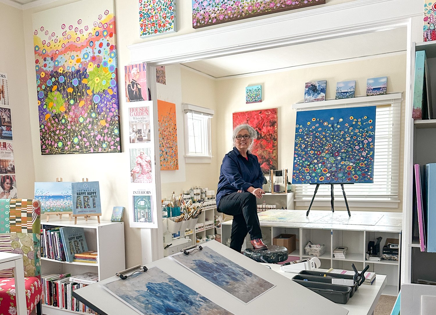 Relaxed and happy Northern Michigan studio space (1)
