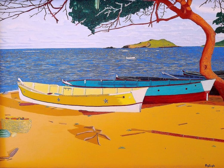 fishing-boats-st-lucia