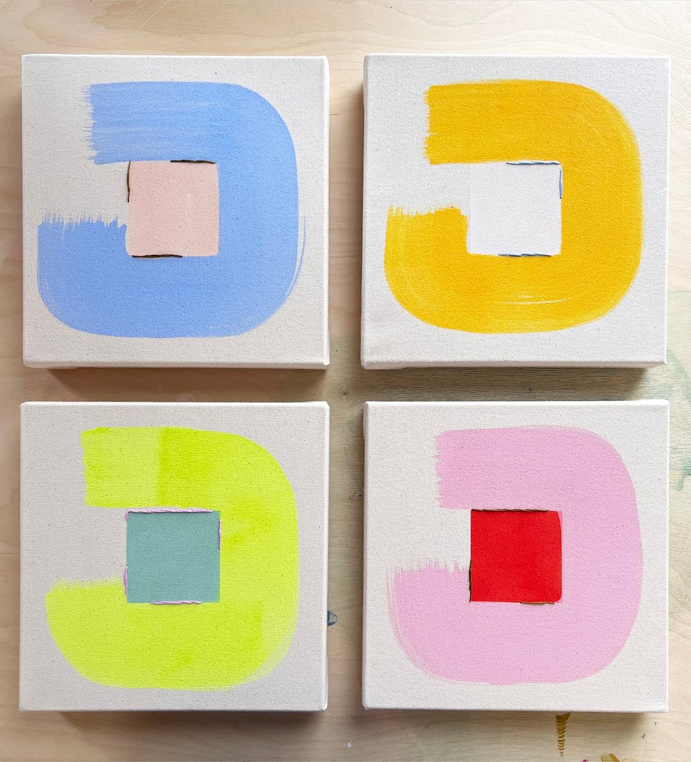 Emily Keating Snyder Studio Paintings